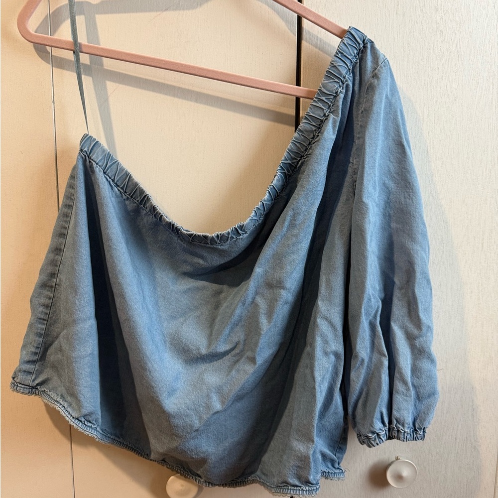 Rebecca minkoff Light Blue Denim Top